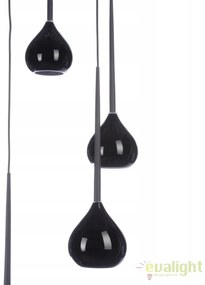 Lustra moderna Aga 5 BK/BK