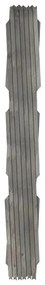 Garduri cu zabrele, 5 buc., gri, 180x80 m, lemn masiv de brad 5, Gri, 180 x 80 cm