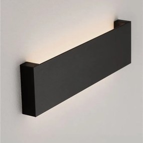 Aplica exterior neagra liniara 30cm IP65 LED METRIC