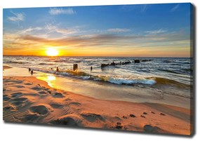 Tablou pe pânză Sunset beach