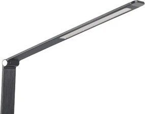 Lampă LED dimabilă de masă cu USB LED/7W/230V 3000K/4000K/5500K negru