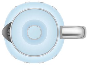 Ceainic electric albastru deschis din oțel inoxidabil 800 ml Retro Style – SMEG