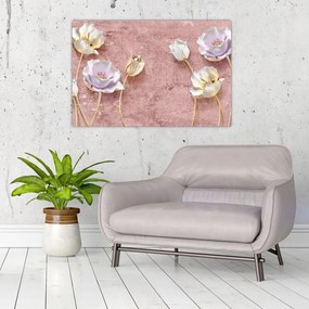 Tablou cu flori (90x60 cm)