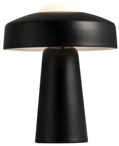 Veioza moderna design ciuperca Time neagra 2010925003 NL