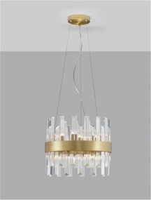 Lustra suspendata eleganta design modern Crown 35cm