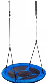 Leagăn tip cuib de barză 95cm albastru