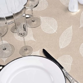 Față de masă lavabilă ø 160 cm Feuillys – douceur d'intérieur