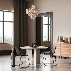 Lustră pe lanț Maytoni DIA200PL-06G FLARE 6xE14/40W/230V