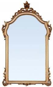 Oglinda de perete din rasina Antique Gold 60 cm x 105 cm