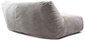 Fotoliu bean bag verde cu tapițerie din catifea reiată Sofa Tube 190 – SLOWDOWN