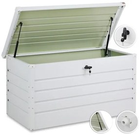Deuba Cutie de depozitare metalica 120x62x63 cm - alba