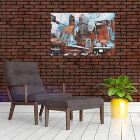 Tablou - Zgârie-nori (90x60 cm)