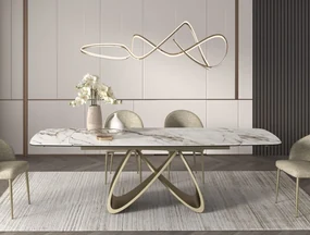 Masa ceramica Infinity, extensibila 180 cm/90 cm