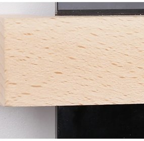 Aplică LED APRIL LED/6W/230V alb/negru