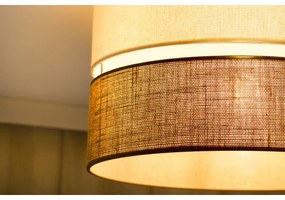 Brilagi - Plafonieră ROYAL YUTE 1xE27/15W/230V pr. 40 cm bej/crem
