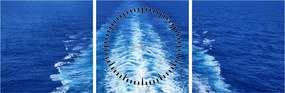Tablou - Marea (cu ceas) (90x30 cm)
