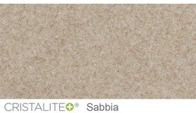 Baterie bucatarie Schock Epos Cristalite Sabbia cu dus extractibil, aspect granit, cartus ceramic, nisip