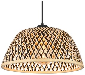 Lustră pe cablu COLLY 1xE27/15W/230V bambus Globo 15767H1