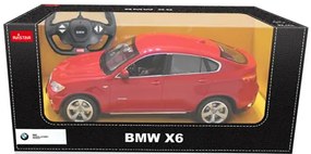 Masina cu telecomanda RASTAR 1 14 BMW X6 Rosu 31400