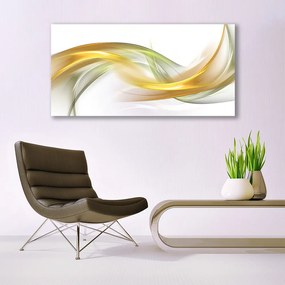 Tablou pe panza canvas Abstract Art aur galben