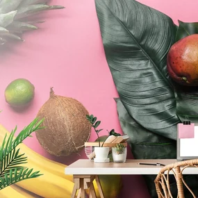 Fototapet amestec de fructe tropicale
