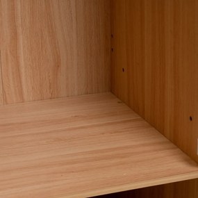 Șifonier în culoare naturală deschis 100x190x48 cm Armarios – Casa Selección