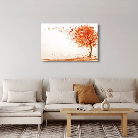 Tablou - Copac în vâmnt (90x60 cm)