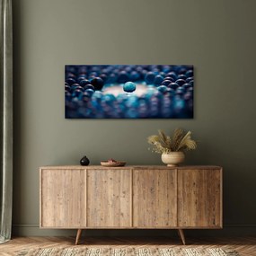 Tablou - Bile albastre (120x50 cm)