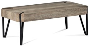 Măsuță de conferință 110 x 60 cm, stejar canyongrey