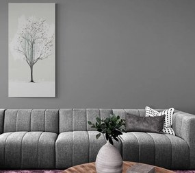 Tablou copac de iarnă minimalist