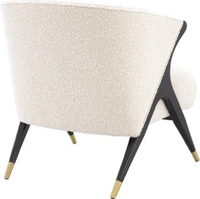 Scaun LUX design modern Pavone boucle cream