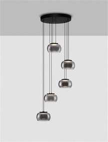 Lustra LED suspendata design modern decorativ BIOS 5L