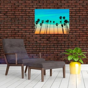 Tablou pe sticlă - California (70x50 cm)