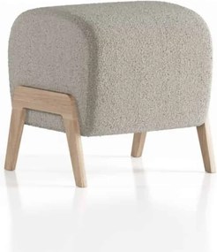 Taburet lemn masiv Brooklyn, 100 × 45 × 48 cm