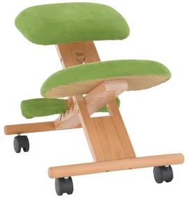 Scaun birou Grisel (Fag + verde). Promo -54%. 1034271