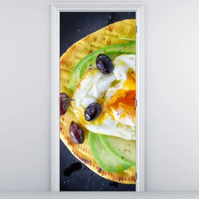 Fototapet pentru ușă - Clătite (95x205cm)