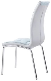 Scaun bucătărie, mentol/gri/crom, GERDA NEW