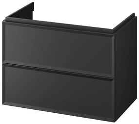 Cersanit S1017-003 - Dulap suspendat pentru lavoar MILLE 80x45 cm, negru