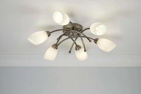 Lustra clasica aplicata Opera 6L alama antique 8186-6AB SRT