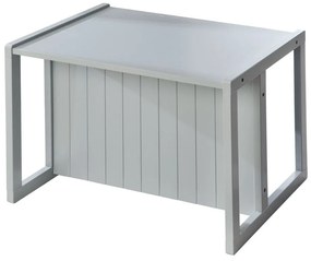 Bancă de copii gri Country Style – Roba