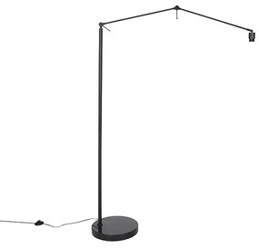 Lampa de podea moderna neagra ajustabila - Editor