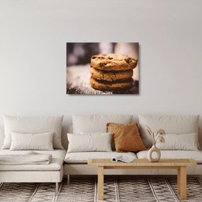 Tablou pe sticlă - Fursecuri (70x50 cm)