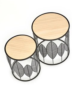 Set mese de cafea Folla negru