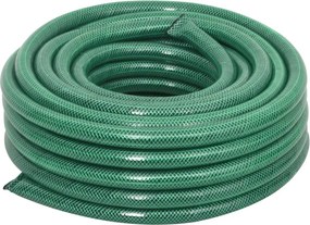 vidaXL Furtun de aer, verde, 0,75", 20 m, PVC
