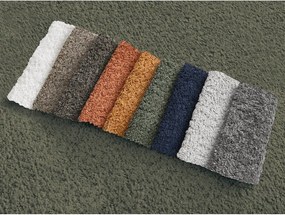 Taburet verde cu tapițerie din țesătură bouclé Montaigne – Bobochic Paris