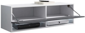 Masă TV/ Dulap Aldesia -100 (stejar wotan) (iluminat LED RGB color). 1058409