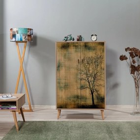 Dulap Mega Sonoma Oak Trees I