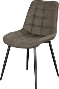 Set de 4 scaune ROADSTAR microfibra taupe