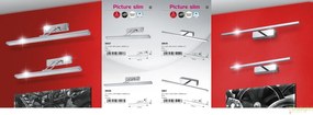 Aplica de perete reglabila LED pentru tablou, oglinda, L-57cm, Picture slim 3908 RX