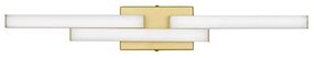 Aplica baie LED, protectie IP44, Aluminiu, Auriu, Atom, NVL-9695267
